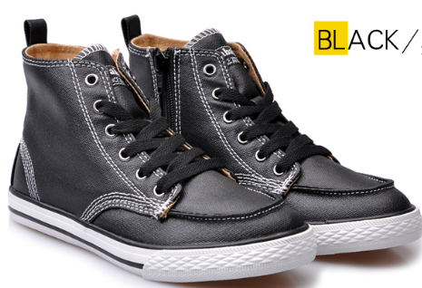 Black Canvas shoes - Click Image to Close