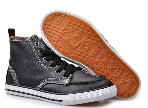 Black Canvas shoes - Click Image to Close