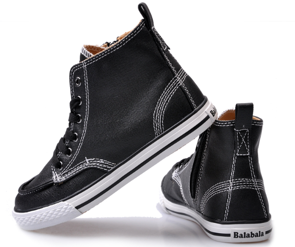 Black Canvas shoes - Click Image to Close