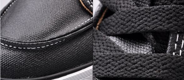 Black Canvas shoes - Click Image to Close